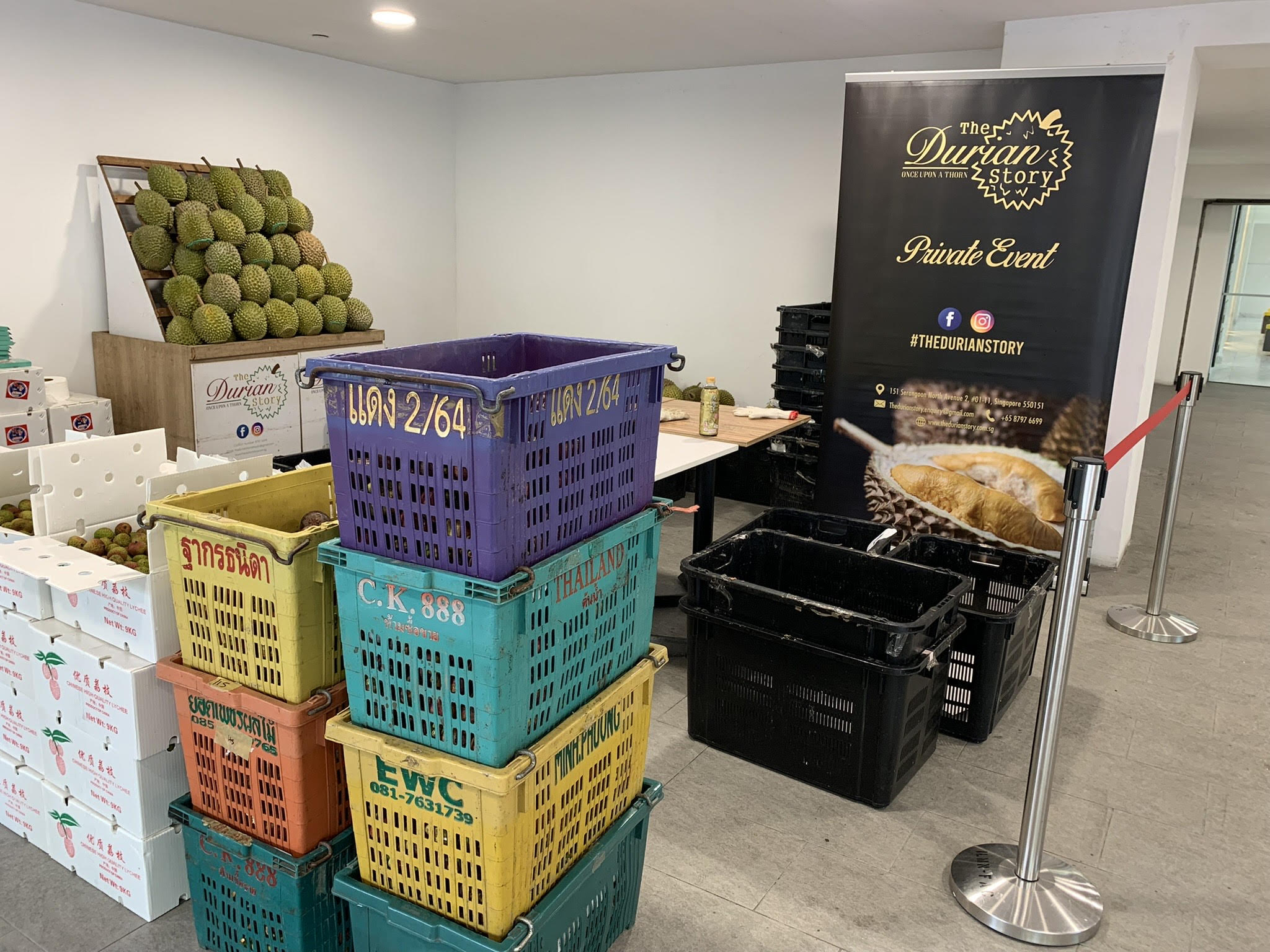 Corporate Durian Party at a Pharmaceutical organization 